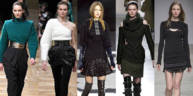 Fall Winter 2013 Women's Fashion Sweaters Trends