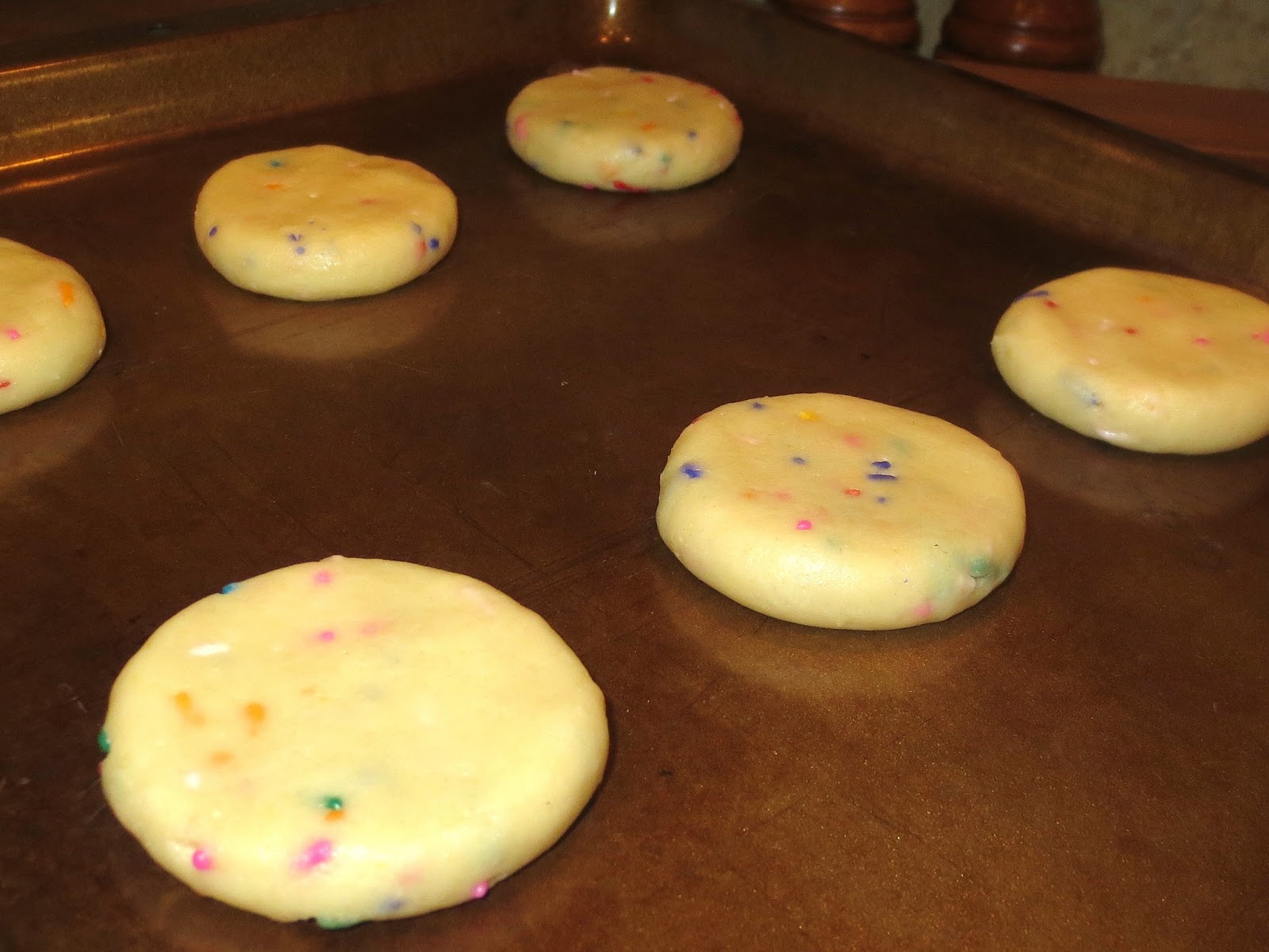 Kaitlin in the Kitchen Birthday Cake flavored Lofthouse Cookies