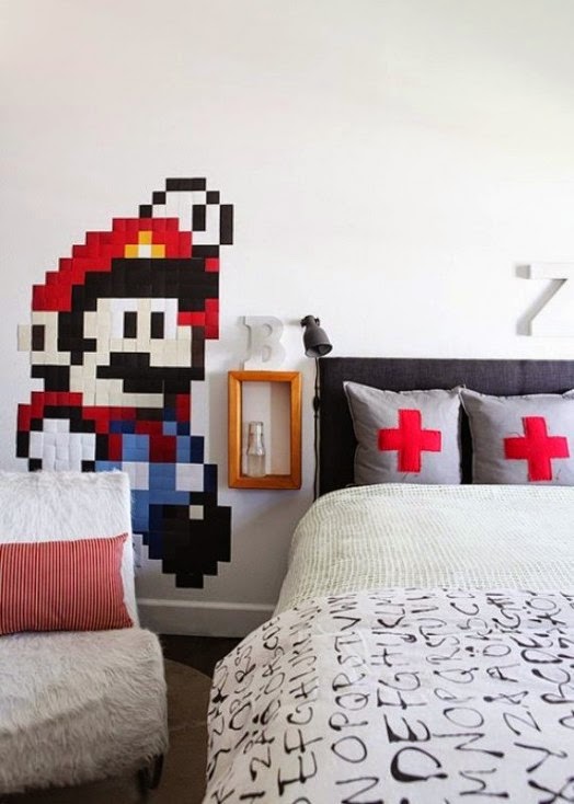 Habitaciones Temáticas para Niños de Mario Bros - Elegantes | Infantil