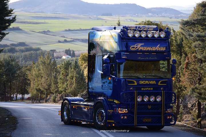 Airbrush# Anastasia #truck#Scania