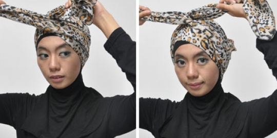 Tips dan Tutorial Hijab Turban (Turban Style) Lengkap Tutorial Hijab Turban