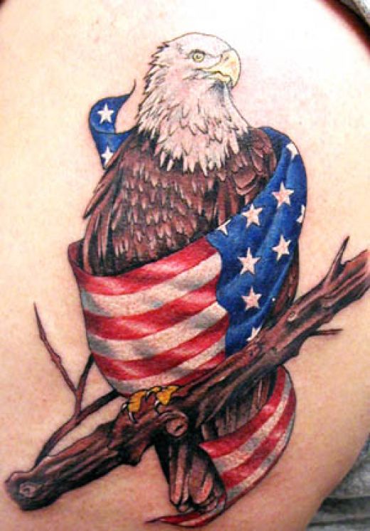 american flag tattoos for women. american flag tattoos