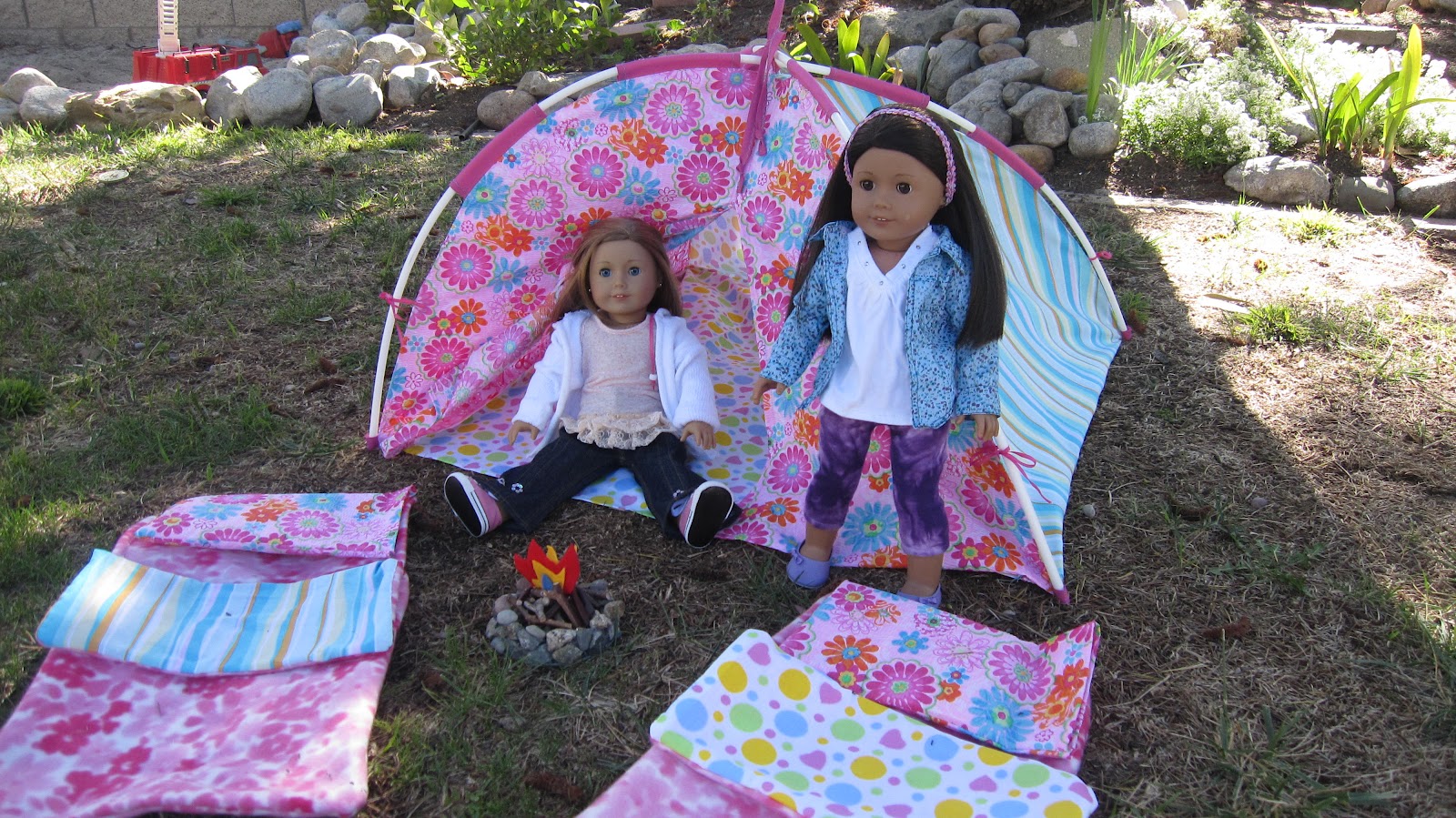 The Savage Dolls A doll tent