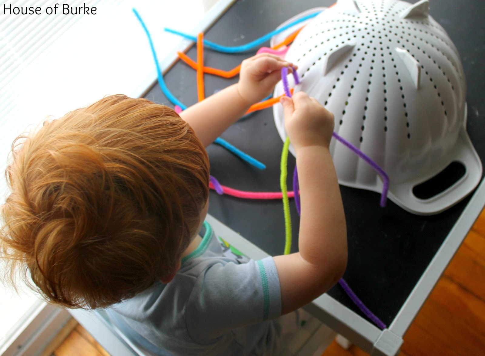 House of Burke Pipe Cleaner Fine Motor Activity for Toddlers