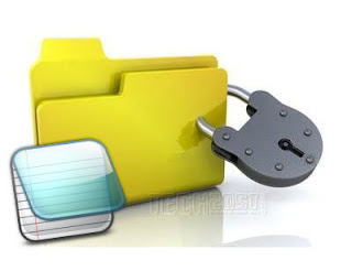 how to lock folder wit the help of a note pad without any additional software