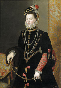 Elisabetta di Valois, moglie di Filippo II di Spagna
