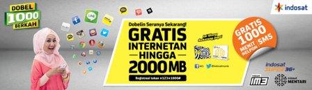Indosat Dobel 1000 Berkah | Promo Terbaru Indosat | One Stop Pulsa