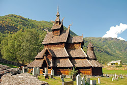 stavkerk in Borgund