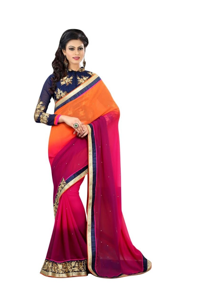 maroon saree fashion