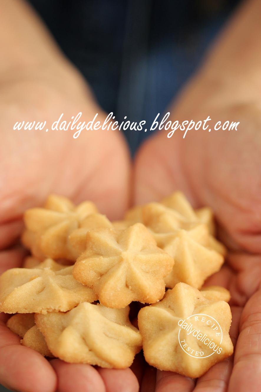 dailydelicious Maple Syrup Butter Cookies