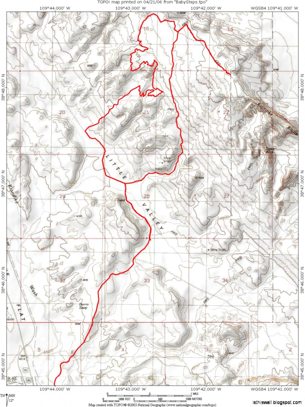 Klondike Trail Map Klondike Trail Map