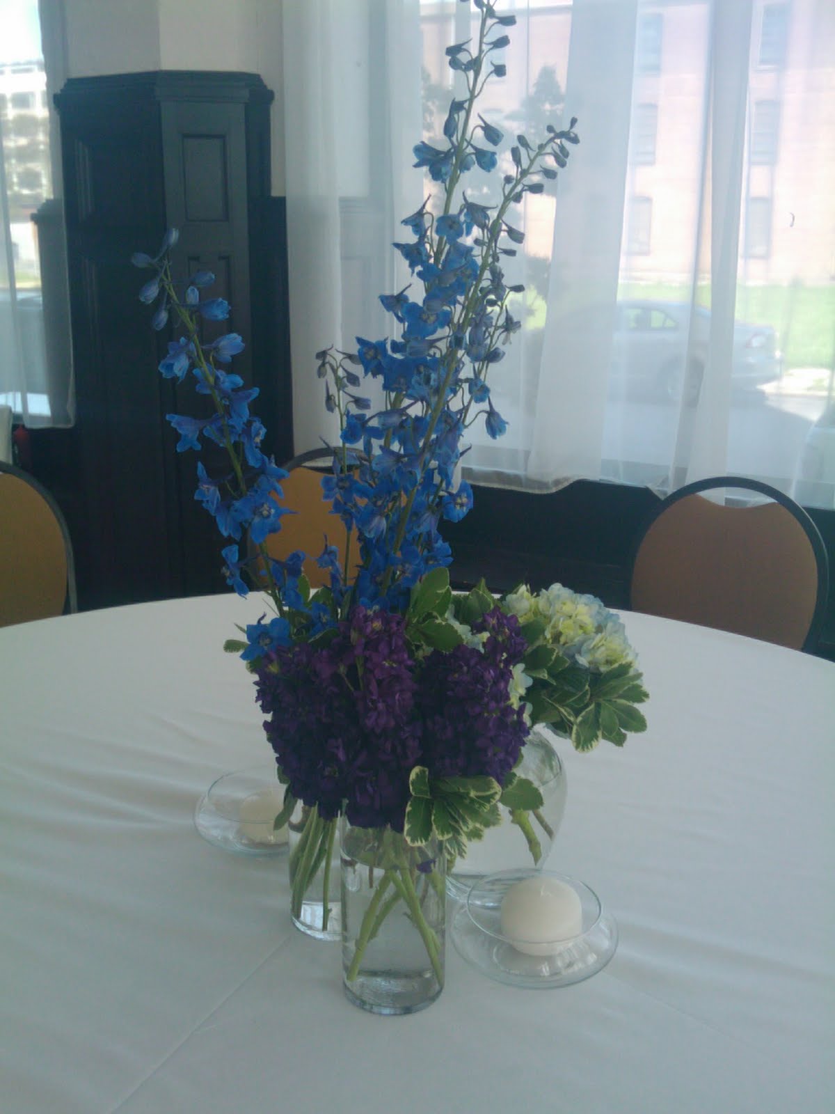 Wedding Flowers Blog Jennie S Rustic Blue Silver And White