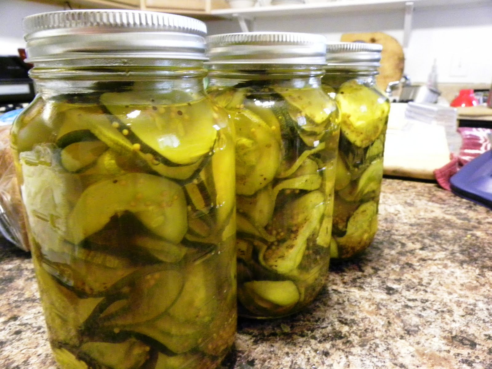 Living From Scratch Zesty Zucchini Pickles