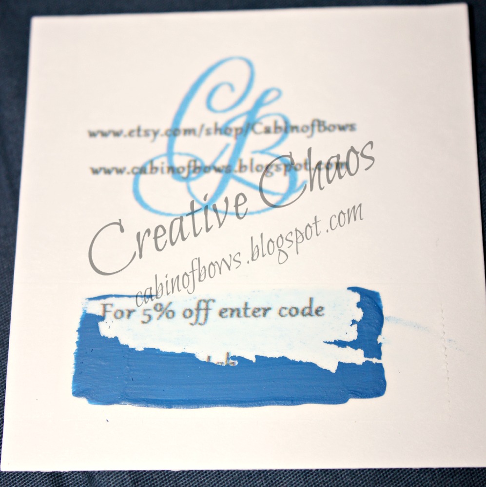 Creative Chaos Scratch Off Coupons