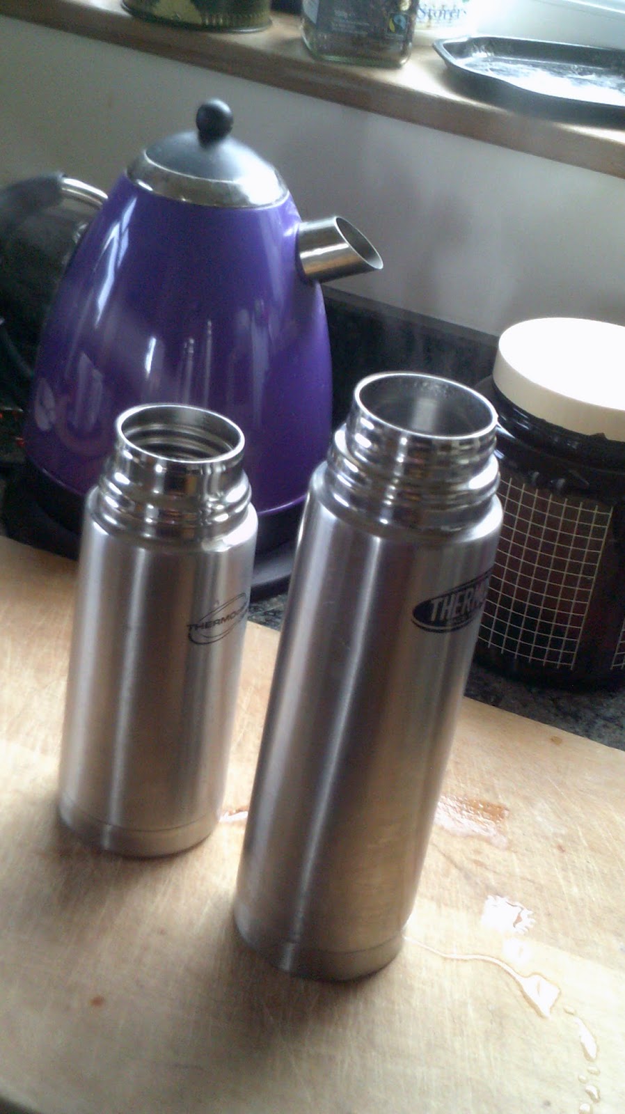 wigton physics Warming my vacuum flask