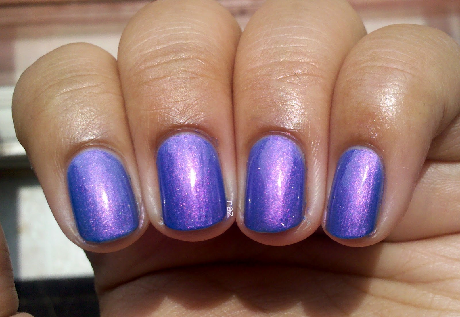 Naz's Nails Funky Fingers Purple