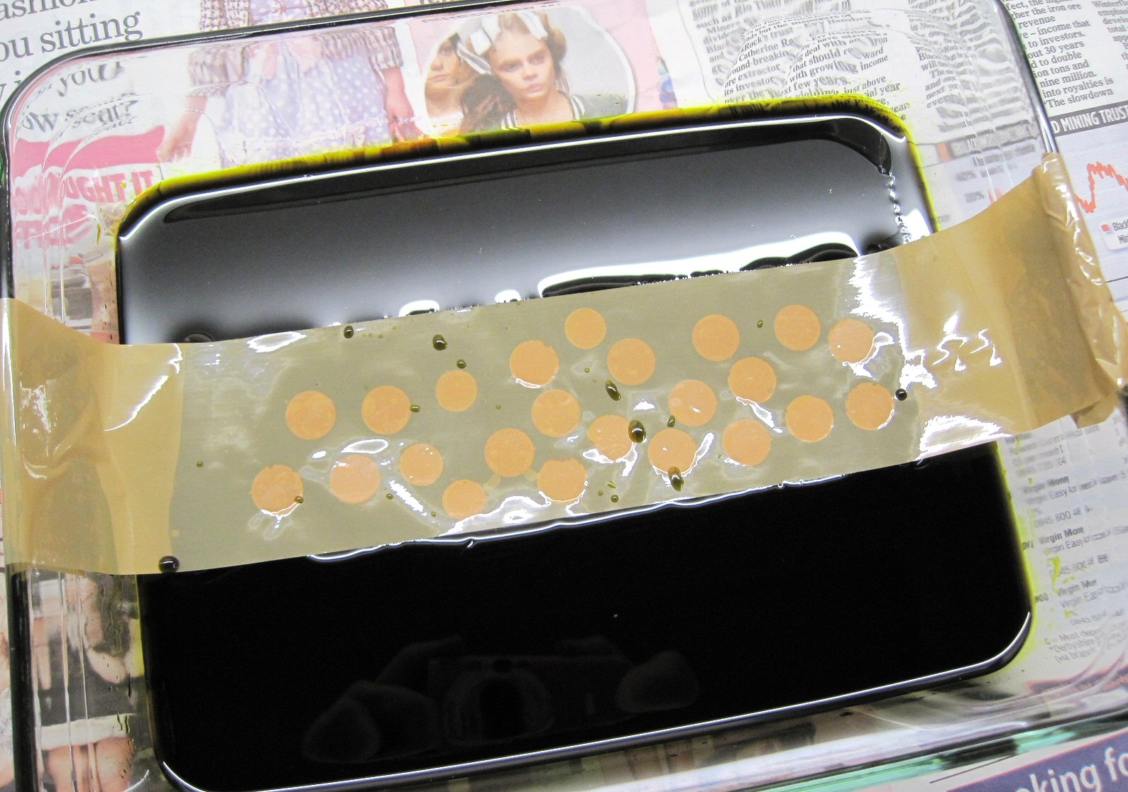 Etching Copper With Ferric Chloride