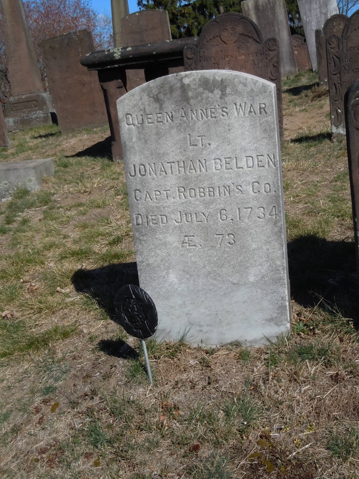 Life From The Roots Tombstone Tuesday Belden of Wethersfield, CT d
