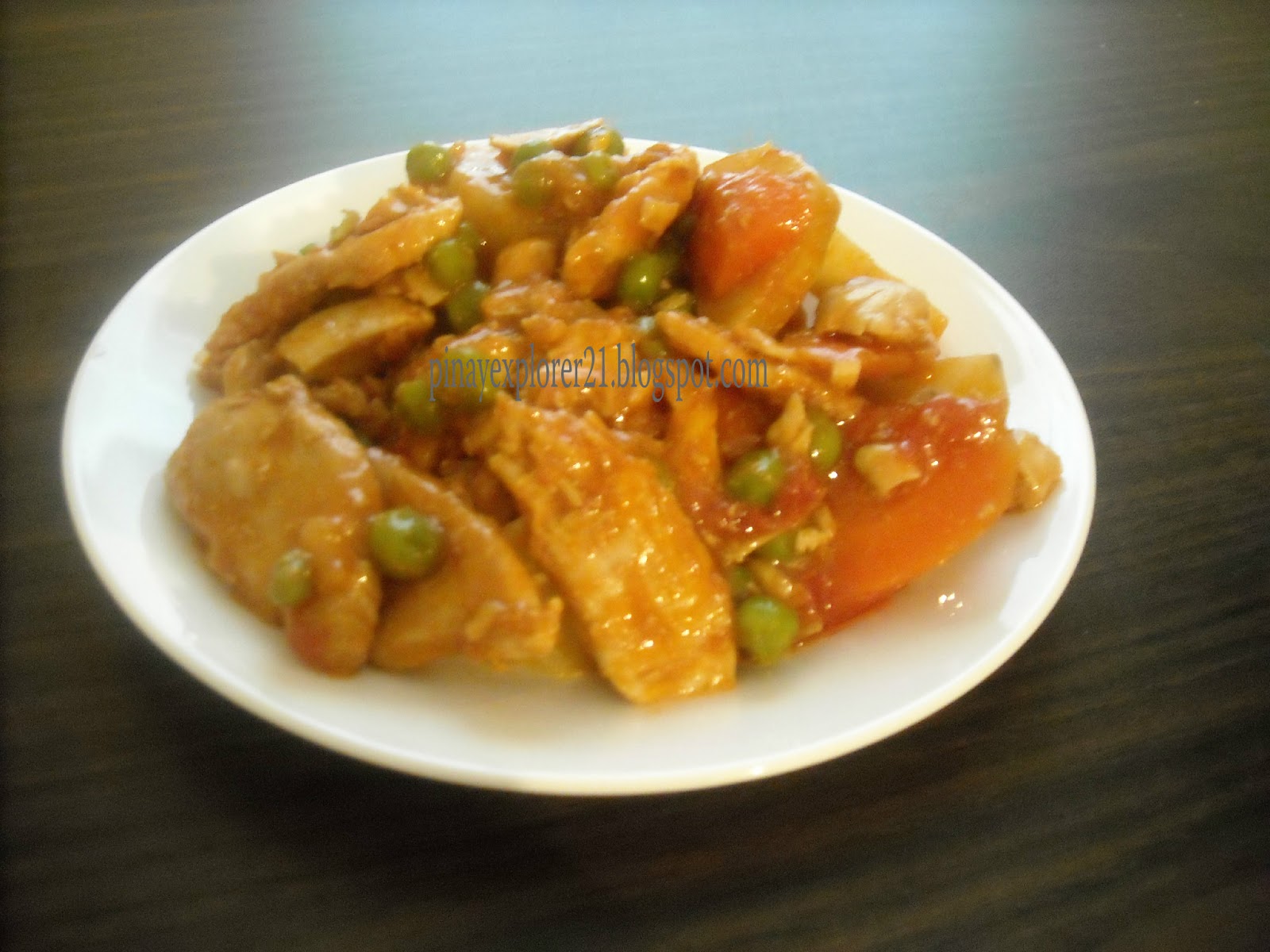 The Sweet Cuisinera Chicken Afritada Recipe