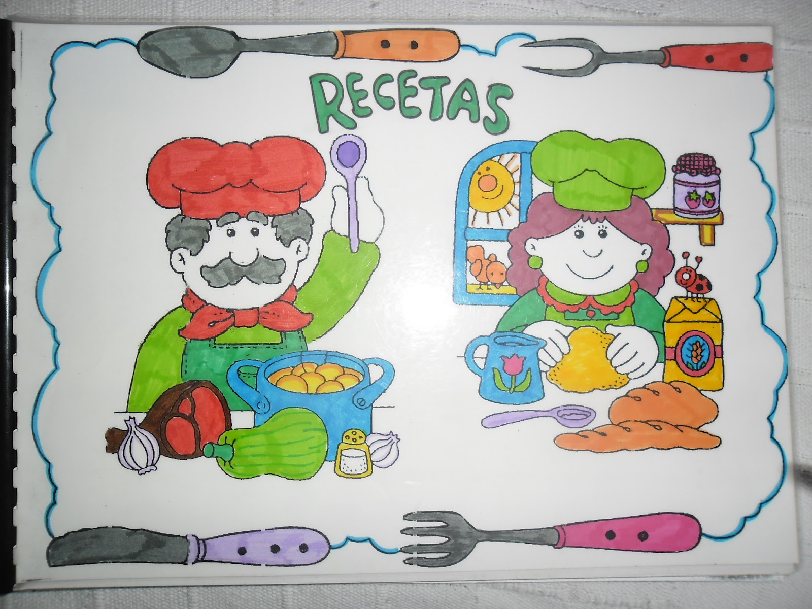 RECURSOS DE EDUCACIÓN INFANTIL: LIBRO DE RECETAS