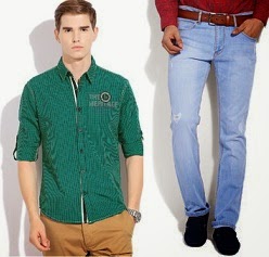 Men’s Premium Range Clothing: Up to 65% Off ( Special Extra 40% Off on Sale Price on Brands- Lee, Levi’s, Wrangler, Polo Ralph, UCB, Killer & more) 