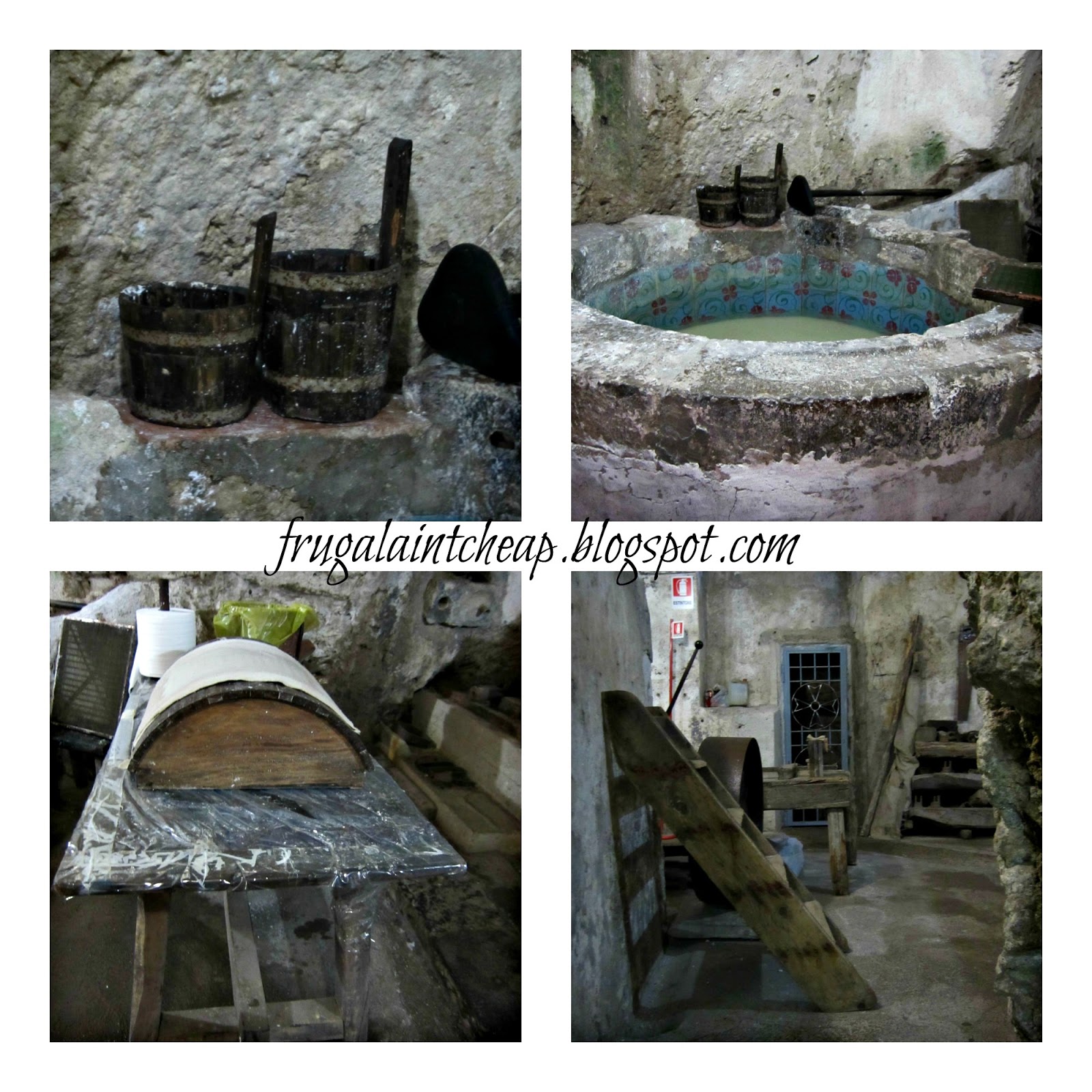 Frugal Ain't Cheap Amalfi Coast and the art of making paper