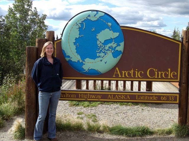 Arctic Circle Sign Dalton highway