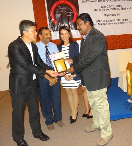 Prof.Dr.Suresh Frederick honoured