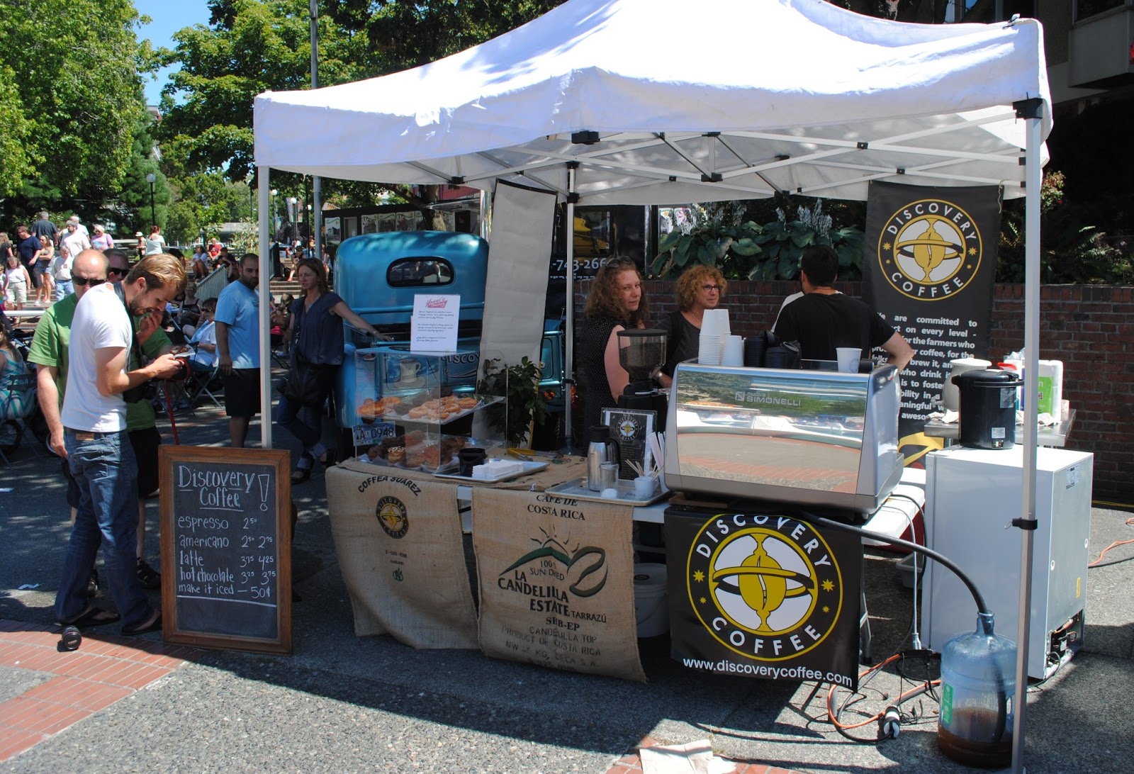 Good Food Victoria Food Truck Up at Centennial Square