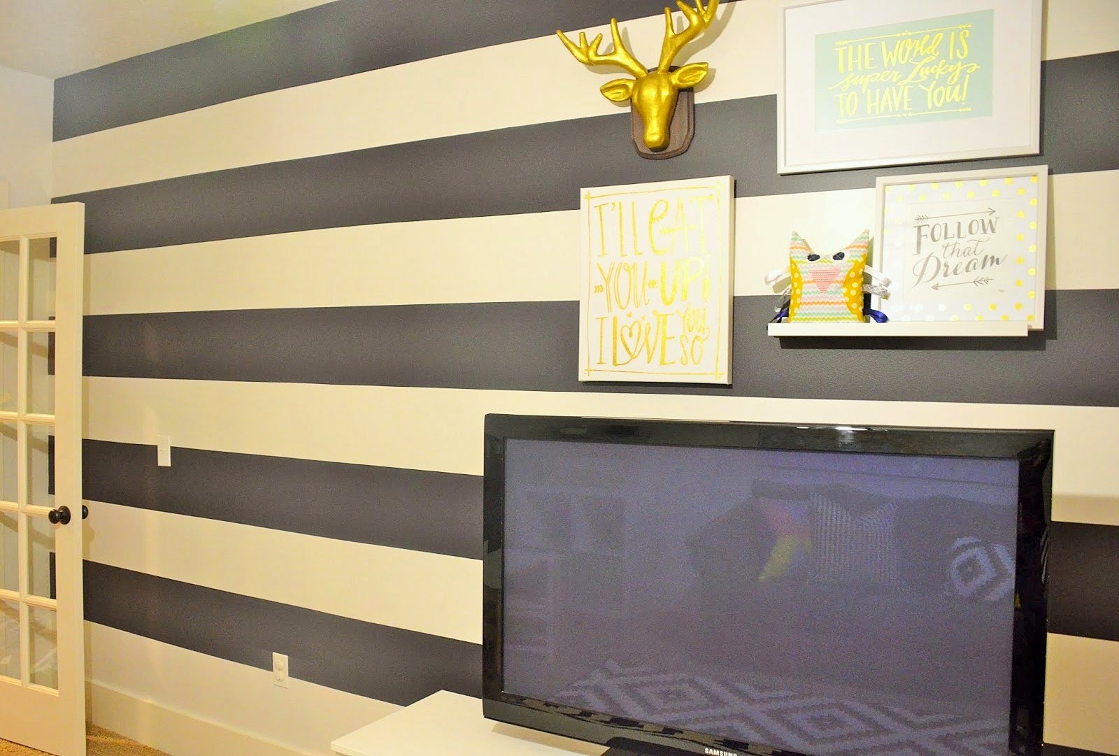 {Jessica Stout Design} A Fun Black & White Playroom