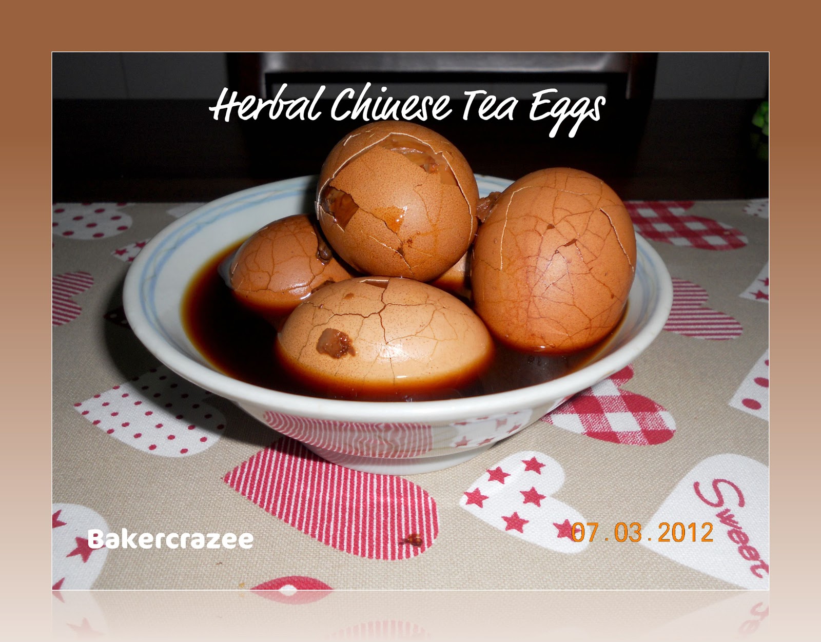 Bakercrazee: Herbal Chinese Tea Eggs