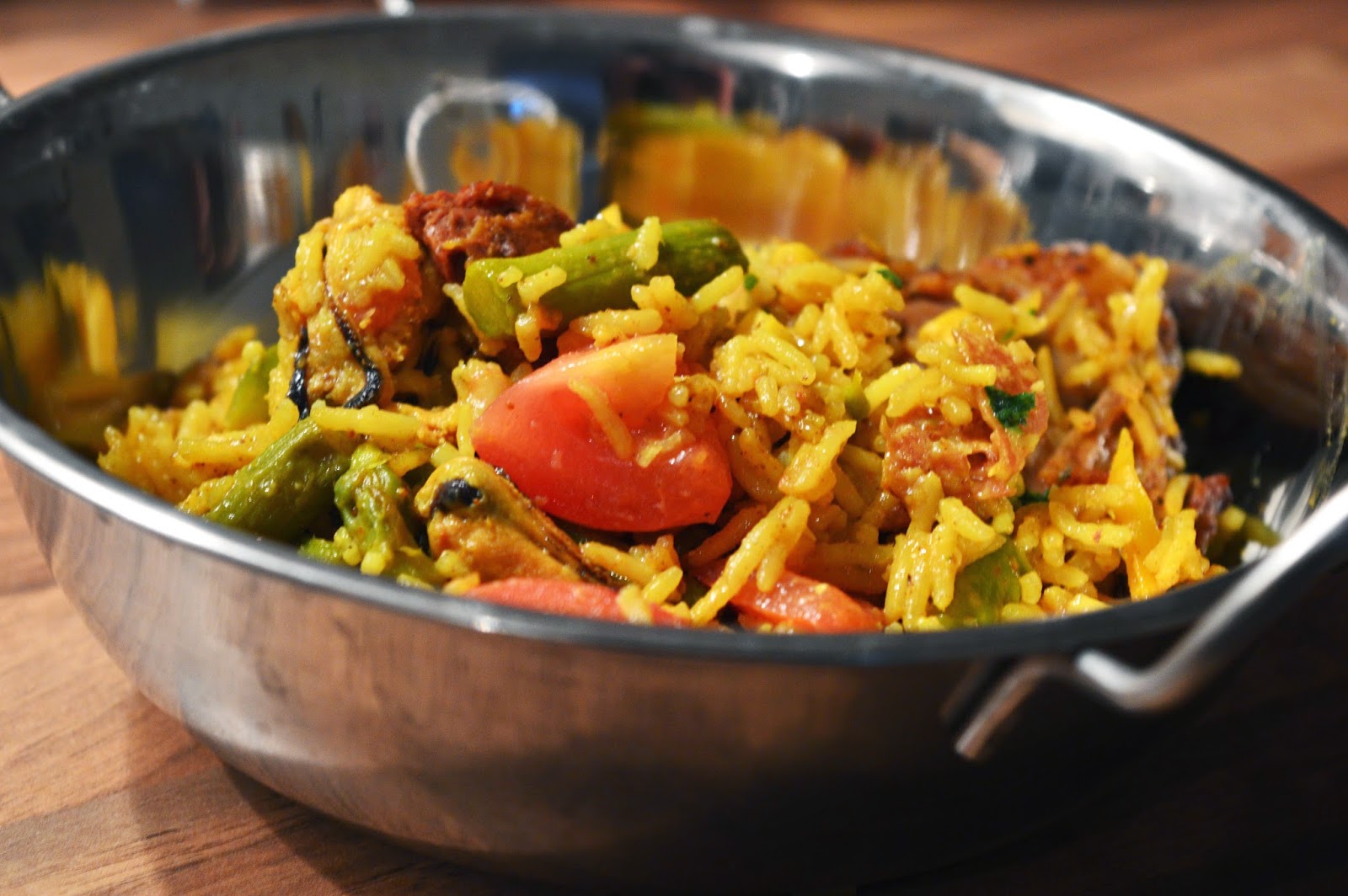 Coisas e Coisinhas Paella de Frango e Marisco // Chicken and Seafood