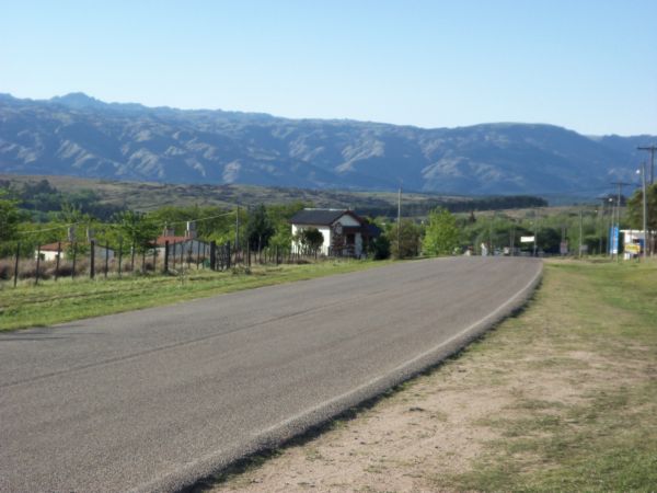 Llegando a Yacanto