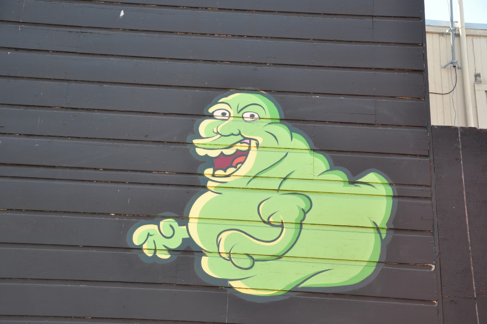 Slimer Ghostbusters Eryck Webb Cartoon Art Graffiti Drawing