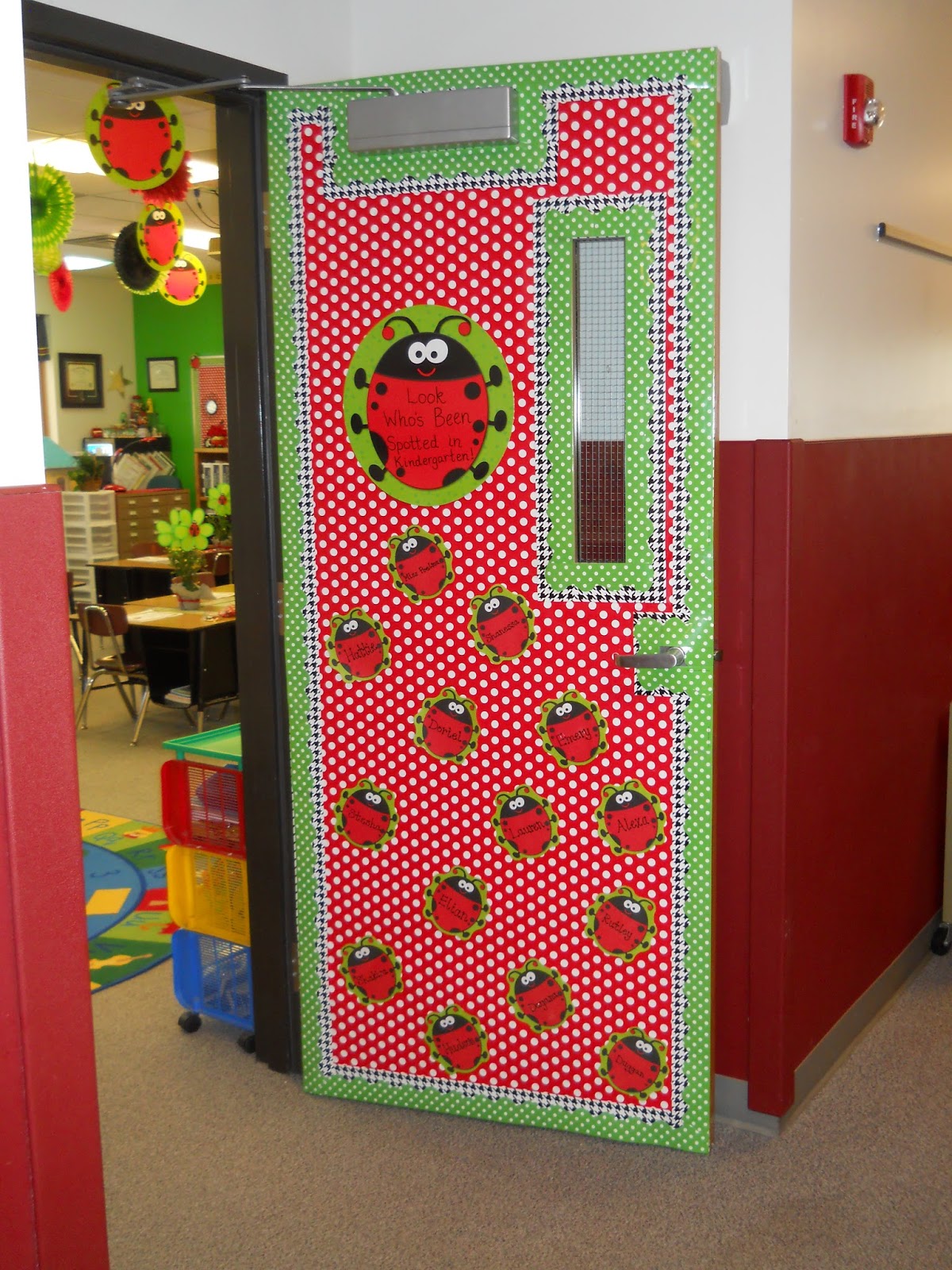 nikKINDERGARTEN My 20132014 Classroom Ladybug Theme