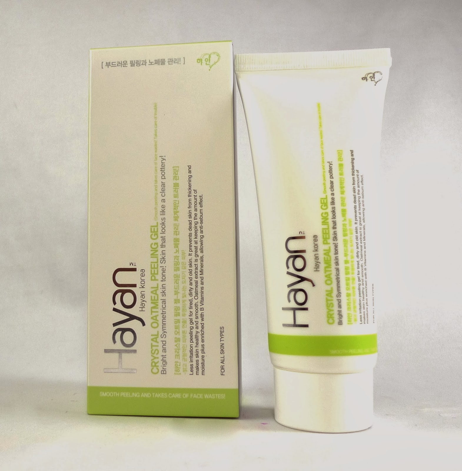 Hayan Korea Crystal Oatmeal Peeling Gel Review The Beauty Junkee