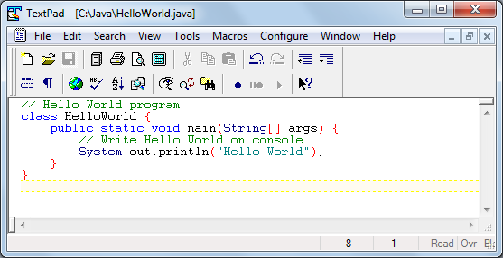 Exit Java Program With Return Code