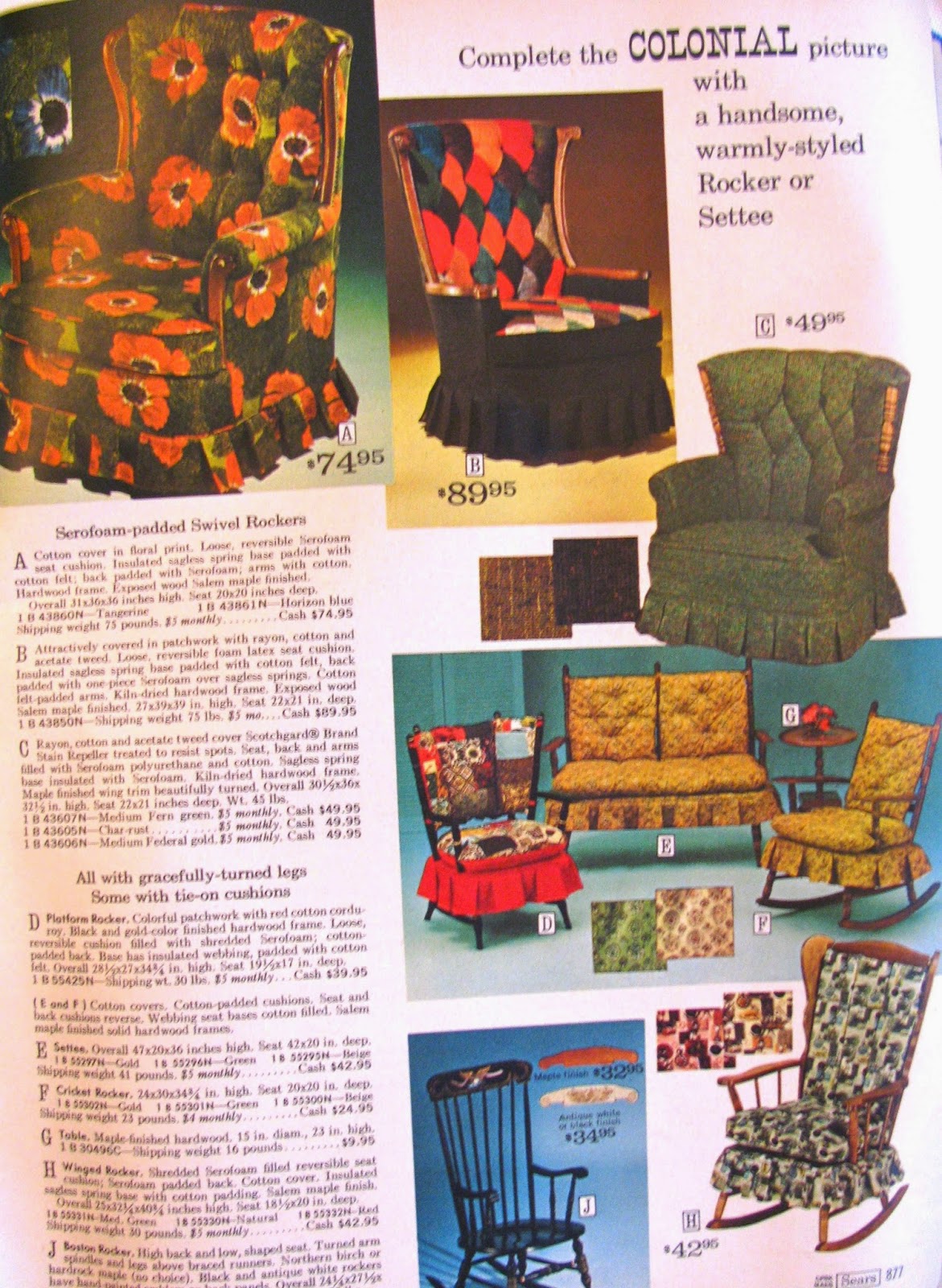 1967 Furniture From Sears Lydia's Post
