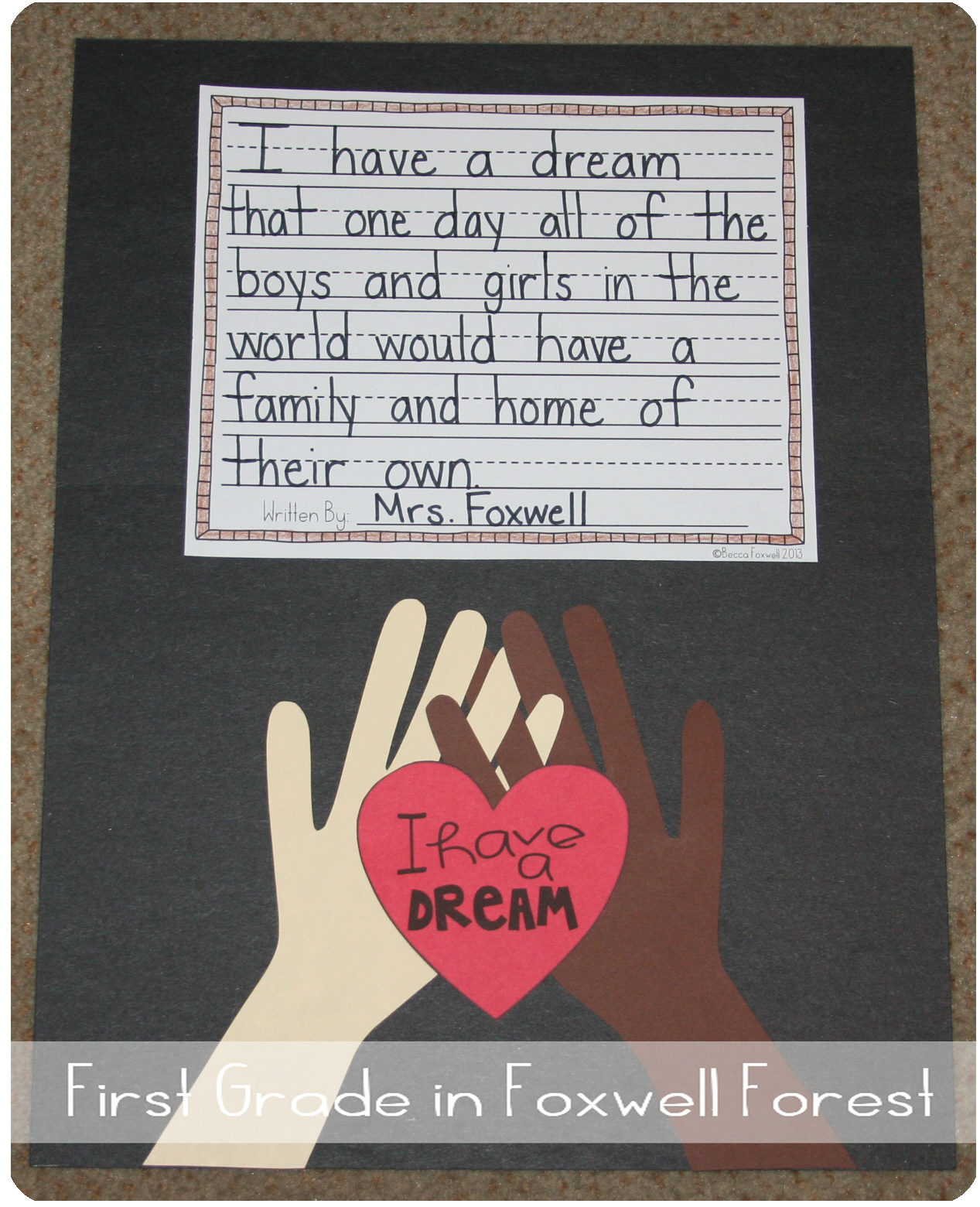 I Have a Dream {A Martin Luther King Jr. Craftivity} - Foxwell Forest1267 x 1560