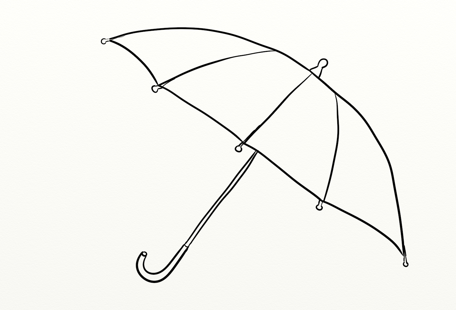 Umbrella For Kid Coloring Page Free wallpaper