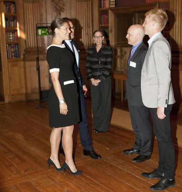 Pregnant Crown Princess Victoria and Prince Daniel attended a workshop with Professor Tina Seelig of Stanford University 