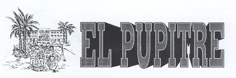 Periódico escolar "EL PUPITRE" C. P. San Fernando (Elche - Elx)