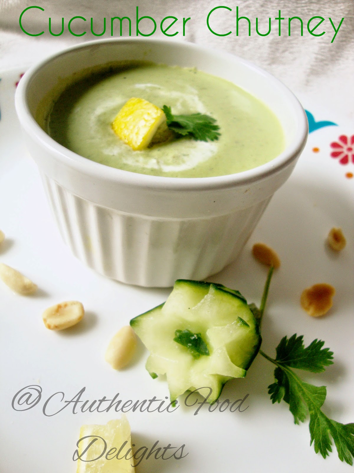 Authentic Food Delights Cucumber Chutney