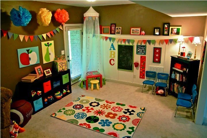 New Playroom Color Schemes Ideas for Simple Design