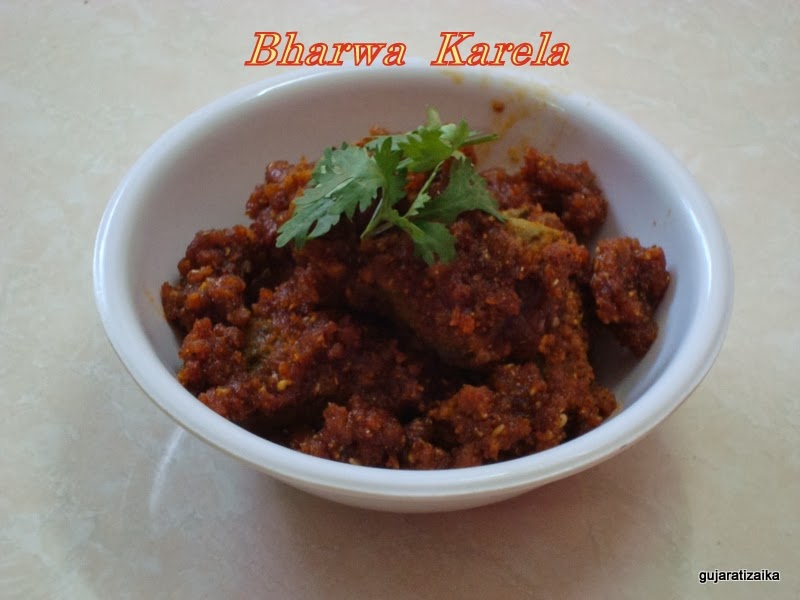 Gujarati Zaika Bharwa Karela (Bitter Gourd)