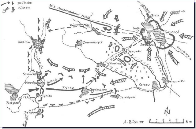 Tarnapol encirclement March 9-20 1944