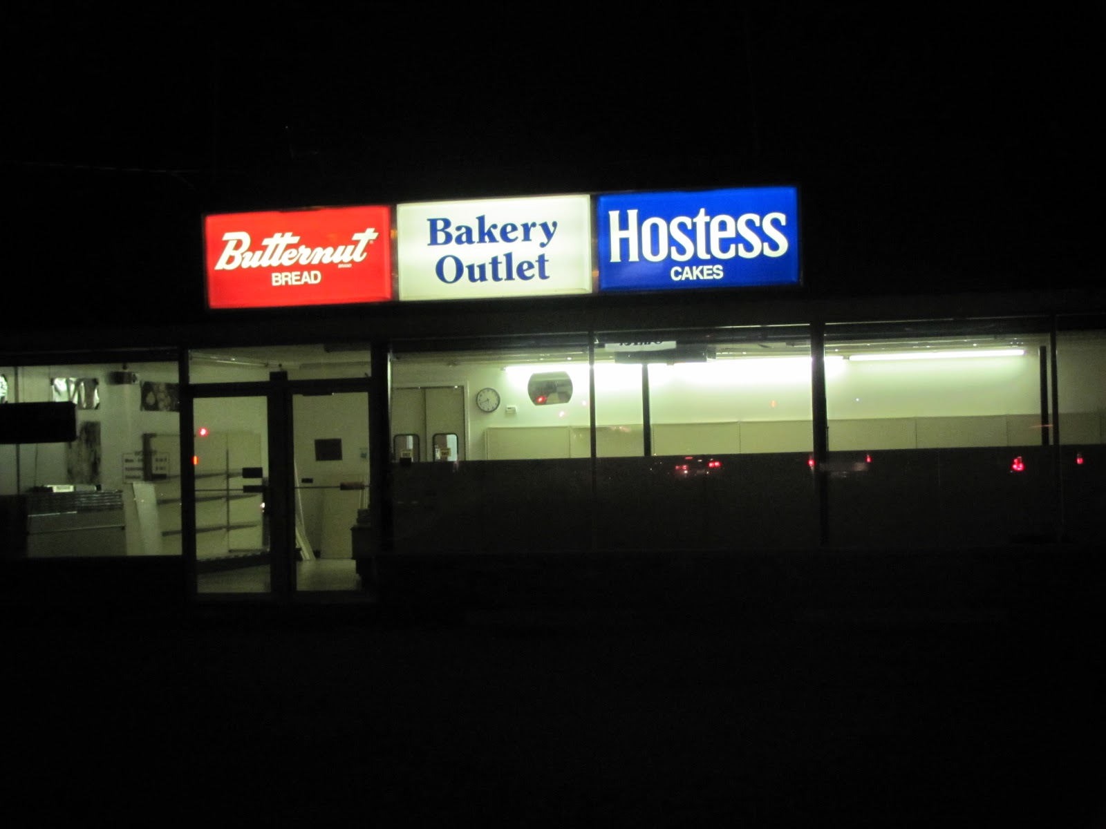 Lensing and Shuttering Butternut Hostess Bakery Outlet