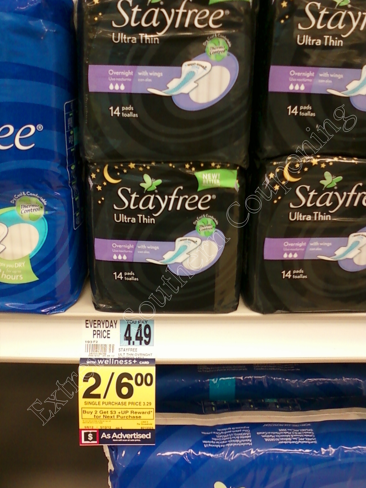 Extreme Southern Couponing Cheap Stayfree Pads at Rite Aid & Dollar