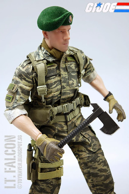 Green Beret Jungle Commando GI JOE by Hasbro 12 Inch 1:6 