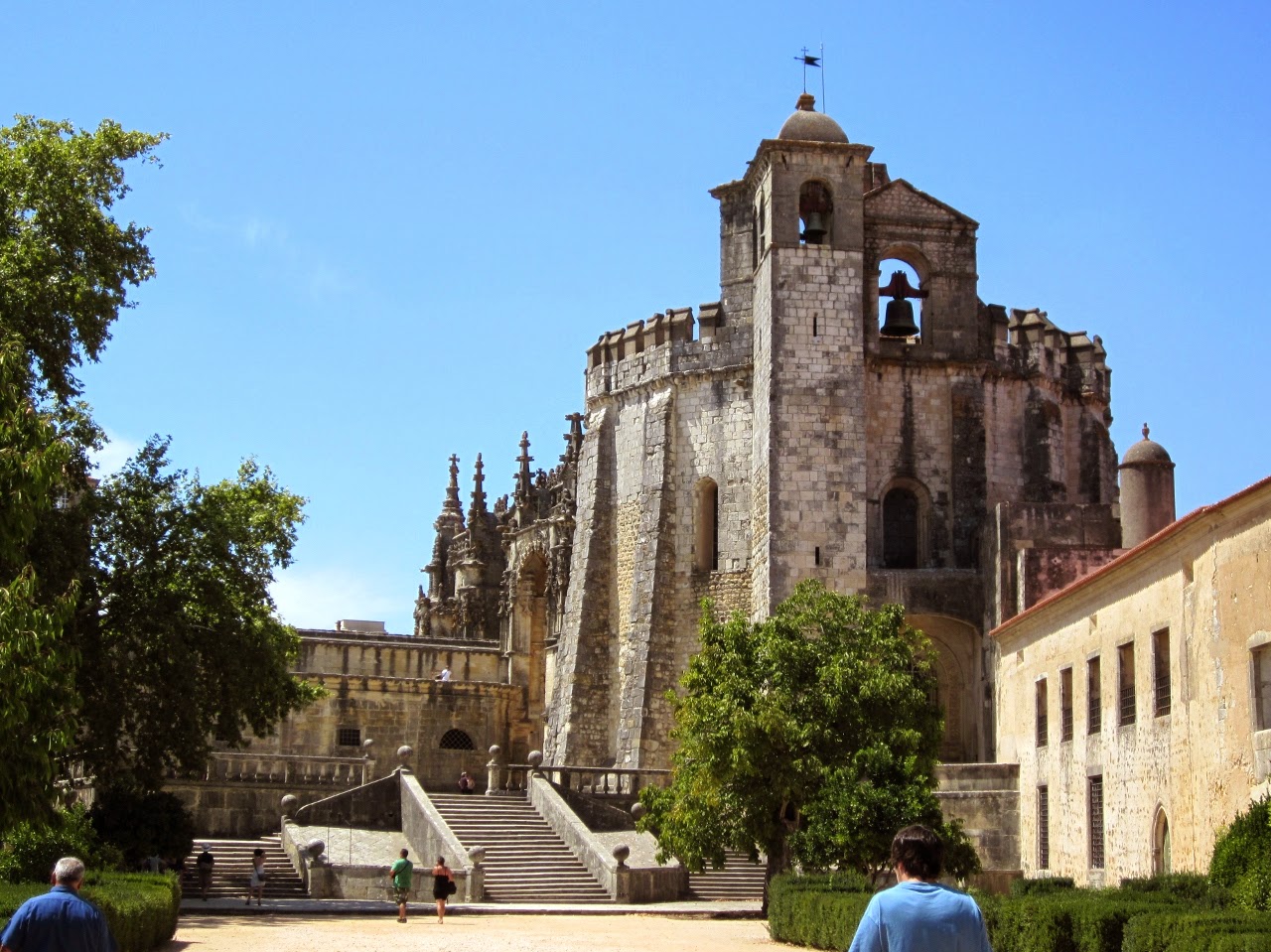 VIAJES EN LA MOCHILA: 138.- EL CONVENTO DE CRISTO (TOMAR, PORTUGAL)